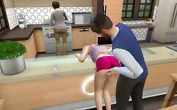 JAV Beauty s Luscious Stepdaughter Gets Seductively Screwed by Her Stepfather Sims 4