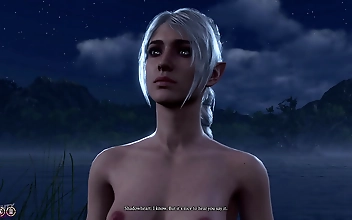 JAV Hotties Go Wild in Baldurs Gate 3 Shadowheart Sex Scene - Luscious Enchantress Leads the Way