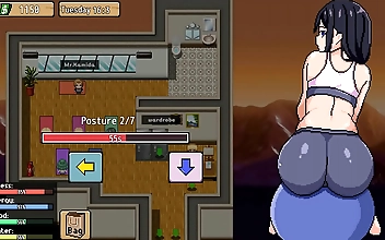 JAV HENTAI Game Ep1 - Fucking the Alluring YOGA TEACHER to Release Work Pressure