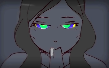 JAV Hottie Bends Over for a Hard Cock Domination - Hypnosis Animation