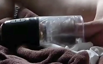 JAV Sluts Luscious Cunt Gets Fucked by Sex Toys and Drips with Cum