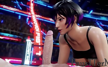 Enjoy the Alluring Reina s On-Stage Blowjob Animation - Hot Japanese JAV Actress  lusciously Sucks off Her Lover