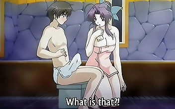 18yo Hentai Lusciousness: Step Mom's Sultry Bath for her Step Son - Uncensored Subtitles
