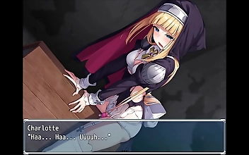 Outrageously Vulgar Exorcist Girl Charlotte: Part 1 - Watch Her Expel Demons with Unparalleled Lust!