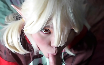 JAV Sex: Helpful Hottie Klee Blows away Adventurer!