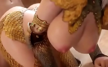 Japanese Enchantress Sets the Scene on Fire with Her Luscious Body in 3D Superhero Fuck