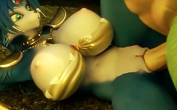 JAV Furry Slut Gets Nailed by a Prehistoric Creature - Must See!