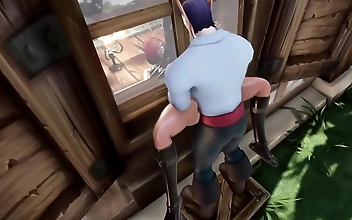 JAV Superstar Luscious Elf Sluts Stuck on Whorecraft Sash