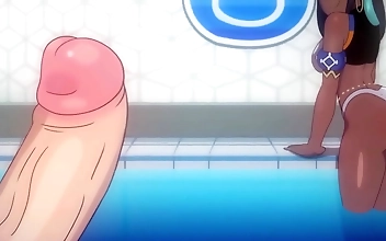 Unleash Your Dark Desires with this Ebony Pokemon Trainers Hard Anal Fuck Session