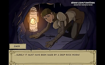 Enchantress with Big Tits and a Perfect Ass Fucks Dwarfs Cock in JAV Fantasy Gameplay