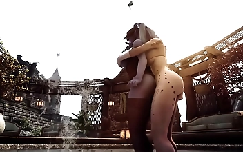 Welcome to the World of JAV: Futa x Female Elanor and Pei's Enticing Sexcapade