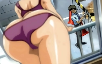 Horny MILF Invites Young Public Worker to an Uncensored Hentai Adventure, Subtitles Included