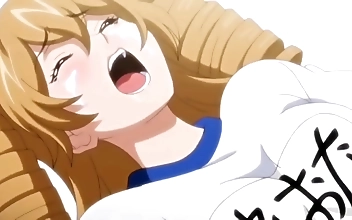 Busty Schoolgirl Slut Swallows Many Cocks, Cum-Face MILF Gets Hentai Creampie