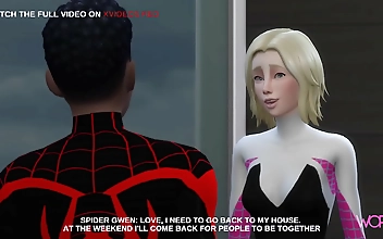 Gwen Betrays Spidey with Her Luscious Lips! MILF Allure Slut-shames the Web-slinger!