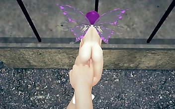 Exploring the Enchanting Pink of a Tiny Fairy's Pussy - JAV Hentai Video