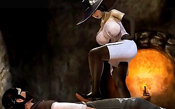 Brace Yourself for Lady Dimitrescu s Luscious Footjobs and Titillating Titfucks!