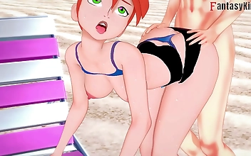 I Can t Wait to Gush Over Gwen Tennyson s Luscious Bikini Body in this Ben10 FPOV on Sheer & PTRN Fantasy! - VR Kink