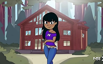 JAV Enchantress Tracey's Luscious Ass in Episode 25 of Camp Pinewood - A Must-Watch for Fans of Voluptuous Women!