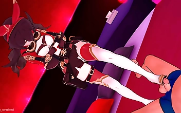 JAV Enchantress Amber Having a Foot Fetish Adventure to the Max!