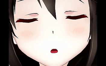 Enchanting JAV Beauty: Shigure s Sensual Scene from Kantai Collection Anime