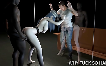 Japanese Porn Star Located in Tokyo Gets Banged by a Black BBC While Her Cuckold Husband Watches