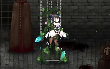 Dryad Desire: Explore the Luscious Green Lady in New Animation Night of R - 054