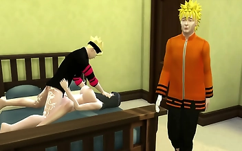 Naruto's Lustful Discovery: Hinata's Secret Masturbation Session