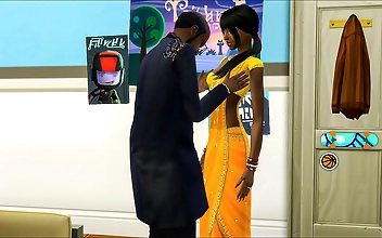 Awesome JAV: Indian Step-Dad Pays for His In s Sexual Services to Publish His Book