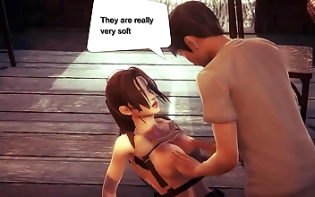 Luscious Lara Croft in Hentai Heaven: Sexual Delight with a Hunk in New Animated Manga Video