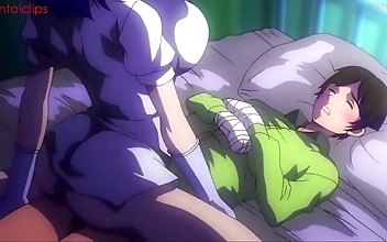 Busty Nurse Fetish: Hot Asian Nympho Pumps Patients Cock to the max