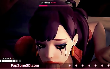 Naughty JAV Slut Enjoy a Rough Fuck with Cock Hero