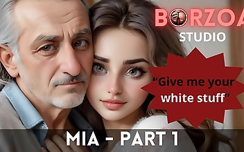 Horny Grandpappas Virgin Teen Mia Takes First Step into Turkish Delights