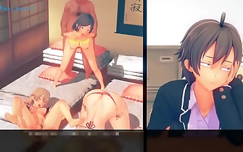 Unleash Your Inner Hentai with the Luscious Akira from OreGairu Anime!