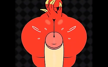 Epic Cock Fights and Futanari Fun with Ashley Graham - Hentai Game PornPlay Ep