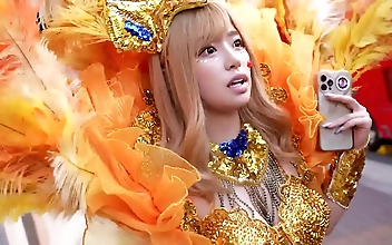 Unleashed Lust: G-cup Goddess Goes Wild at Brazilian Carnival