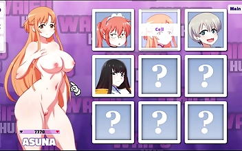 Break the Boyfriends Heart with Anal Sex: Asunas Hentai Hub Parody Game Adventure in PornPlay Ep5