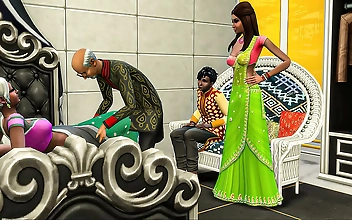 Desi Teen Fuck: Stepbrother and Stepsister Spying on Their Stepmom and Step Dad's Hot Sex Acts