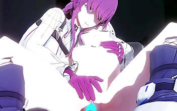 Hot Blonde Babe Silver Wolf Seduces with Livestream Sex Show