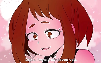 JAV Porn Video: Uraraka Gets Fucked by Midoriya After Declaring Her Love for Him - Must-Watch Scene!