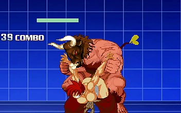 Azumis Luscious Body Drives the Depraved Minotaur Wild in JAV Fantasy!