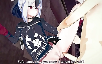 Unleash Your Desires with the Luscious Kayoko in this Gothic Hentai 3D Fantasy!