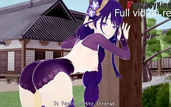 Outrageous! Mei's Shogun Raden Fuck-Fest in the Camp - Genshin's Impact on PTRN