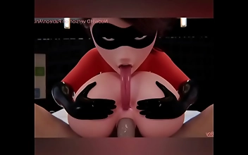 Sultry Elastigirl Flaunts Her Luscious Curves in Ultimate Japanese JAV Ultra-MILF Performance