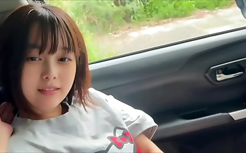 JAV Enchantress Gets Fucked in the Car: Exploring Her Luscious Body and Wet Lips!