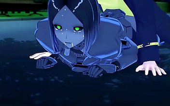 Embrace the Alluring Warhammer 40k Necron Anime Girl