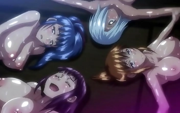 Hentai Exclusive: Multi-Orgasmic Gangbang with Sexy Teens! English Subs Available