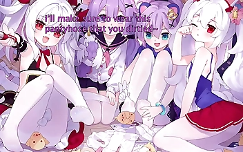 Japanese Hentai Feet Worship - Azur Lane Girls Go Wild!