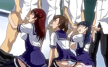 JAV Hentai Slut Orgy - Fucking Luscious Asian Girls Till They Squirt!