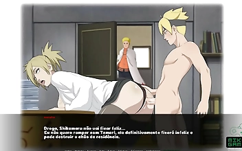 JAV Naruto Family Vacation ep 9: Steamy Sex with Temari and Naruto x Sultry Sakura