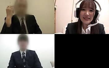Oh God! My horny boss caught me pleasuring myself during remote meeting! He ll fire me if he finds out! She tries to hide her soaked pussy as she gets fcked hard without making a sound or changing her facial expression! Part 3 of the Sneaky Sex series!